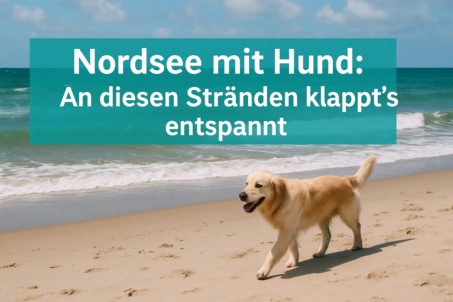 Nordsee mit Hund: An diesen Stränden klappt’s entspannt