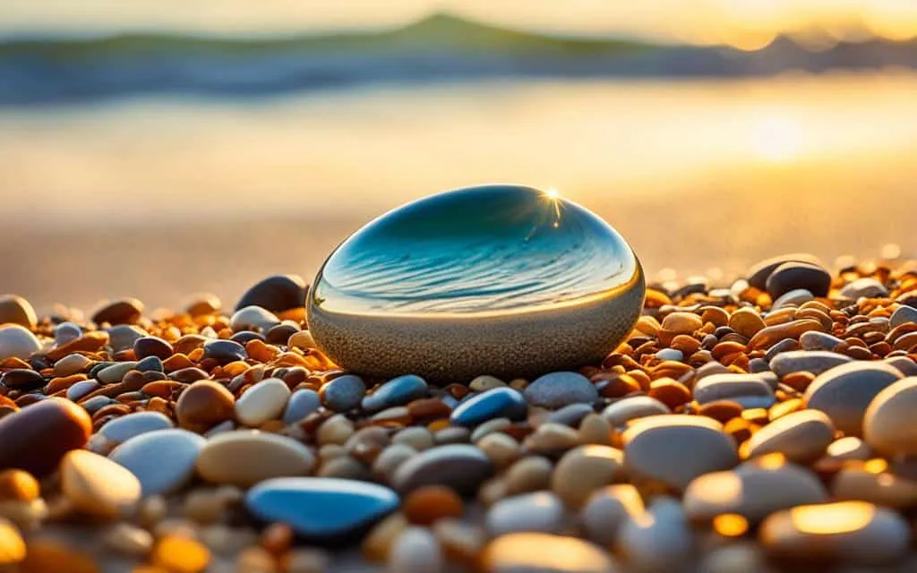 wie sieht bernstein am strand aus